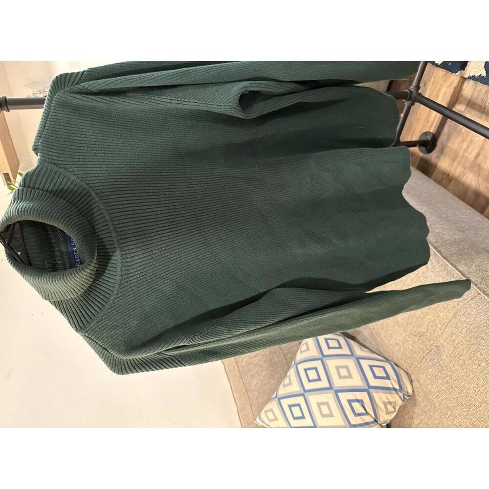 Cozy Karen Scott Green Turtleneck Sweater